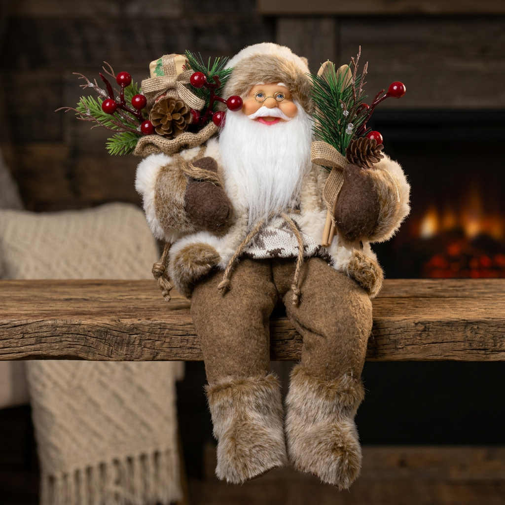 Santa Kantenhocker 30 cm, unidad 6