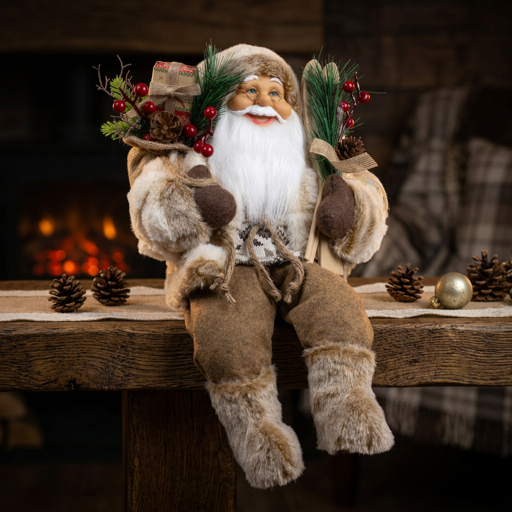 Santa Kantenhocker 45 cm, pakkauskoko 6
