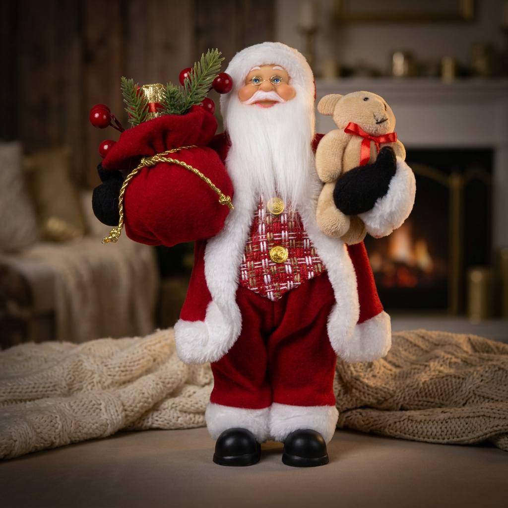 Santa de pie 30cm, VE-6