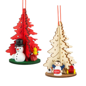 Baumschmuck 9cm, 2 Designs, VE-144(12)
