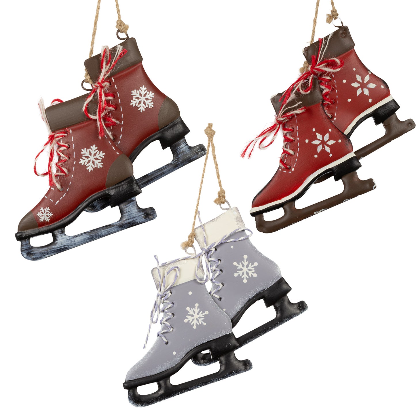 Addobbo per albero 10cm, 3 design, VE-288(12)
