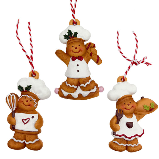 Kuusenkoriste 8cm, 3 mallia, VE-192(24)