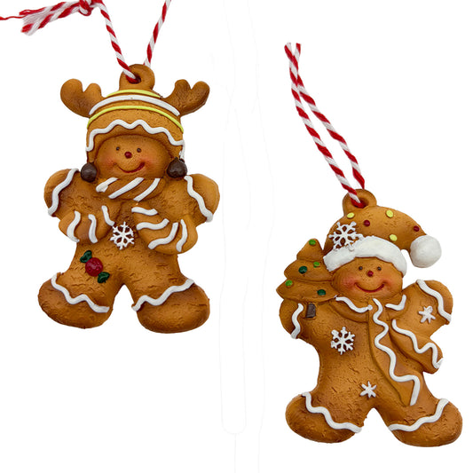 Christmas tree ornament 7cm, 2 designs, VE-192(24)