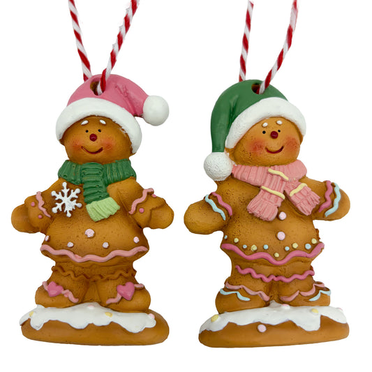 Kuusenkoriste 8cm, 2 mallia, VE-192(24)