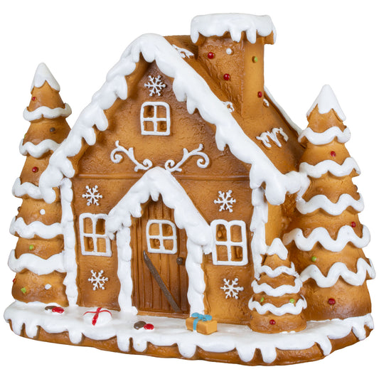 Lebkuchenhaus 14cm, Polyresin, VE-36(2)
