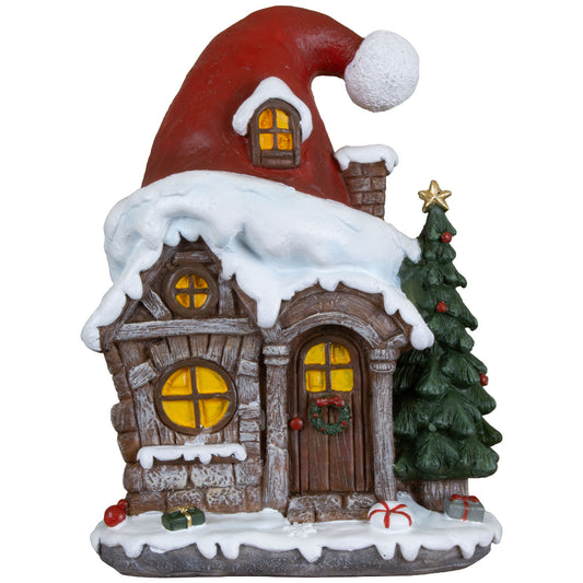 Lebkuchenhaus 19cm, Polyresin, VE-24(2)