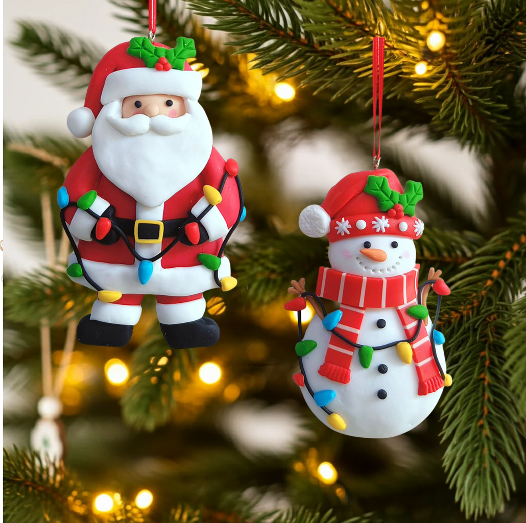 Decorazioni per albero 11cm, 2 modelli, VE-144(24)