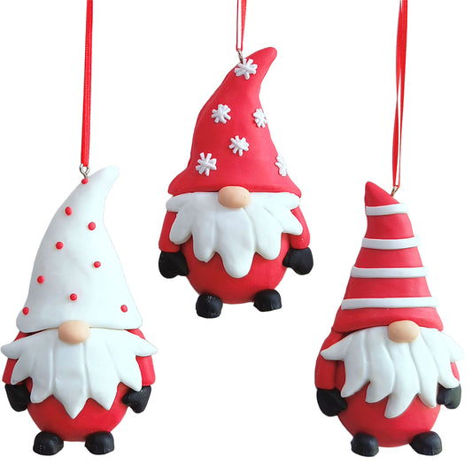 Kuusenkoriste 11cm, 3 mallia, VE-144(24)