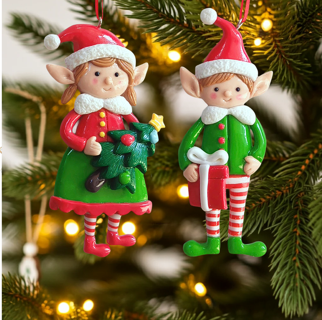 Decorazioni per albero 11cm, 2 modelli, VE-144(24)
