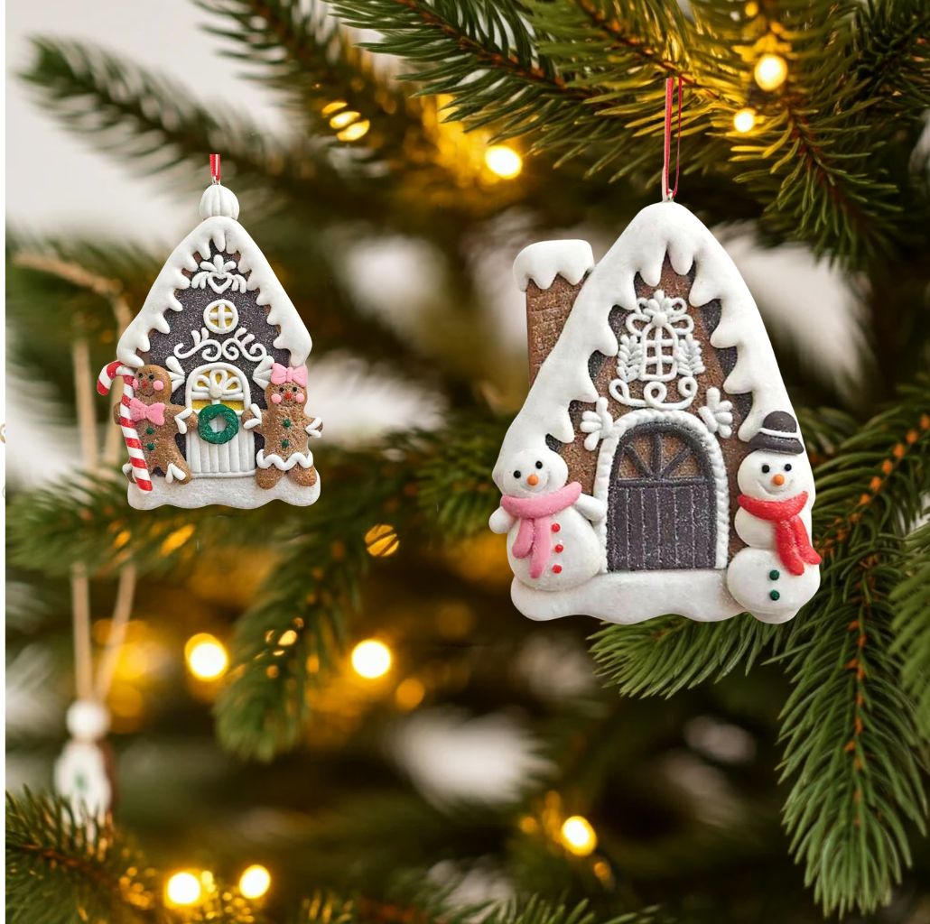 Decorazioni per albero 13cm, 2 modelli, VE-144(24)