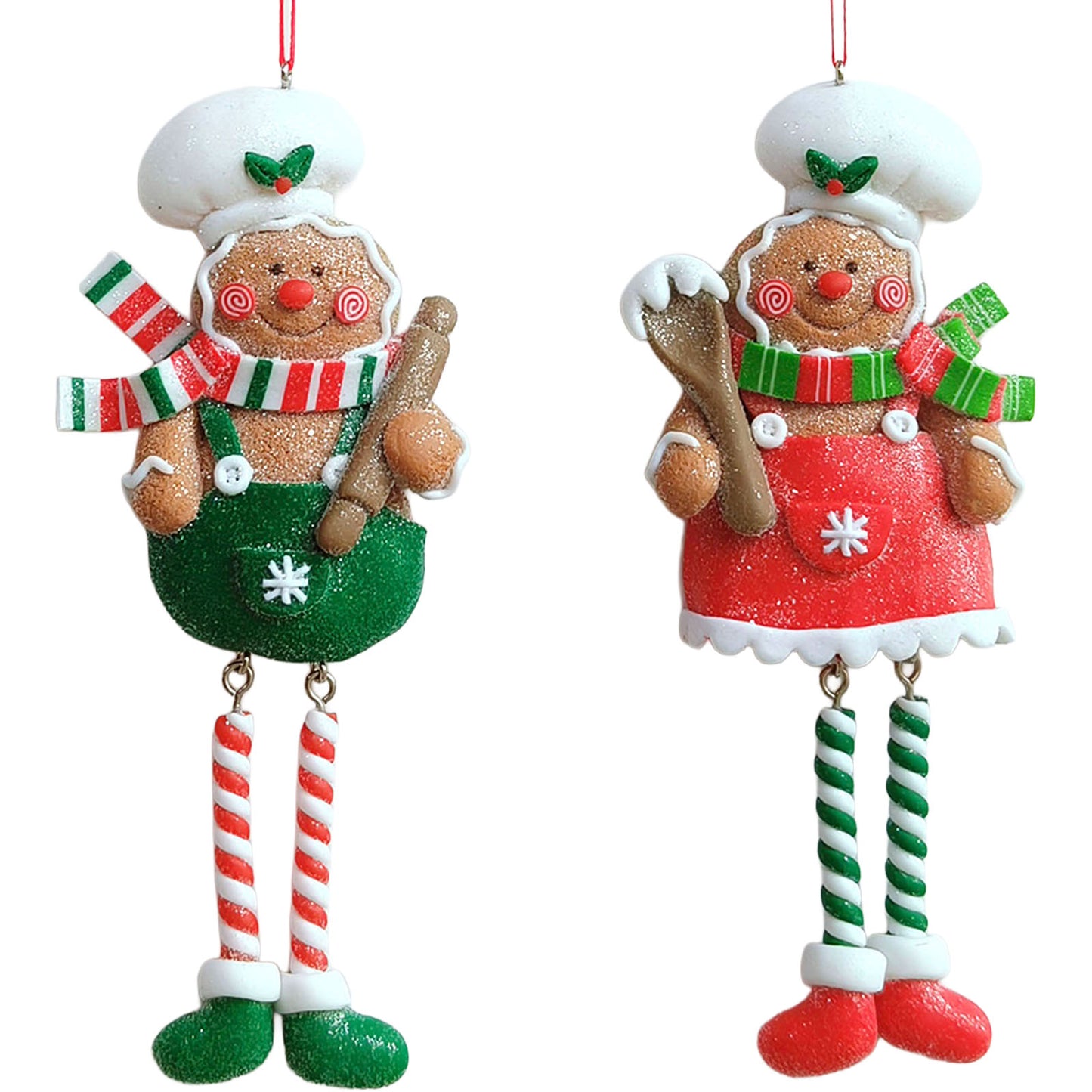 Décorations de sapin 16cm, 2 modèles, VE-144(24)