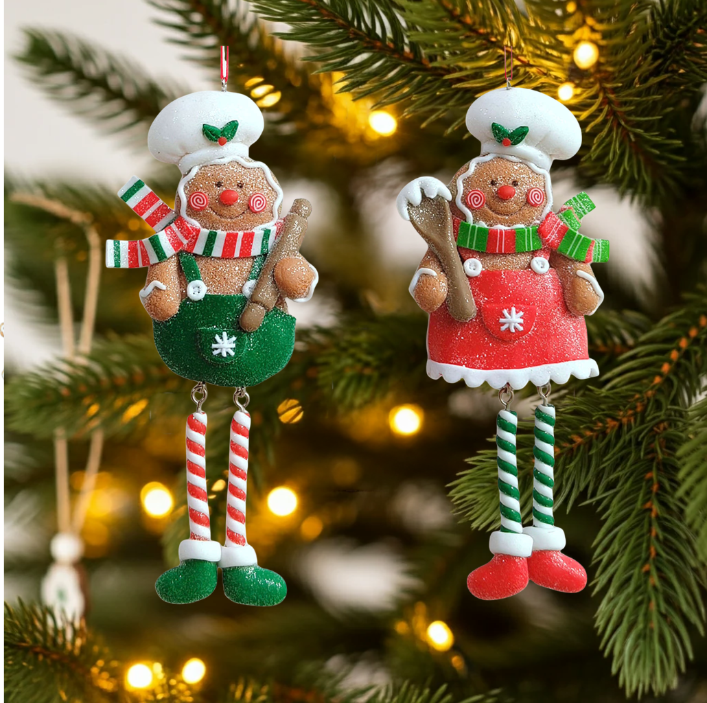 Décorations de sapin 16cm, 2 modèles, VE-144(24)