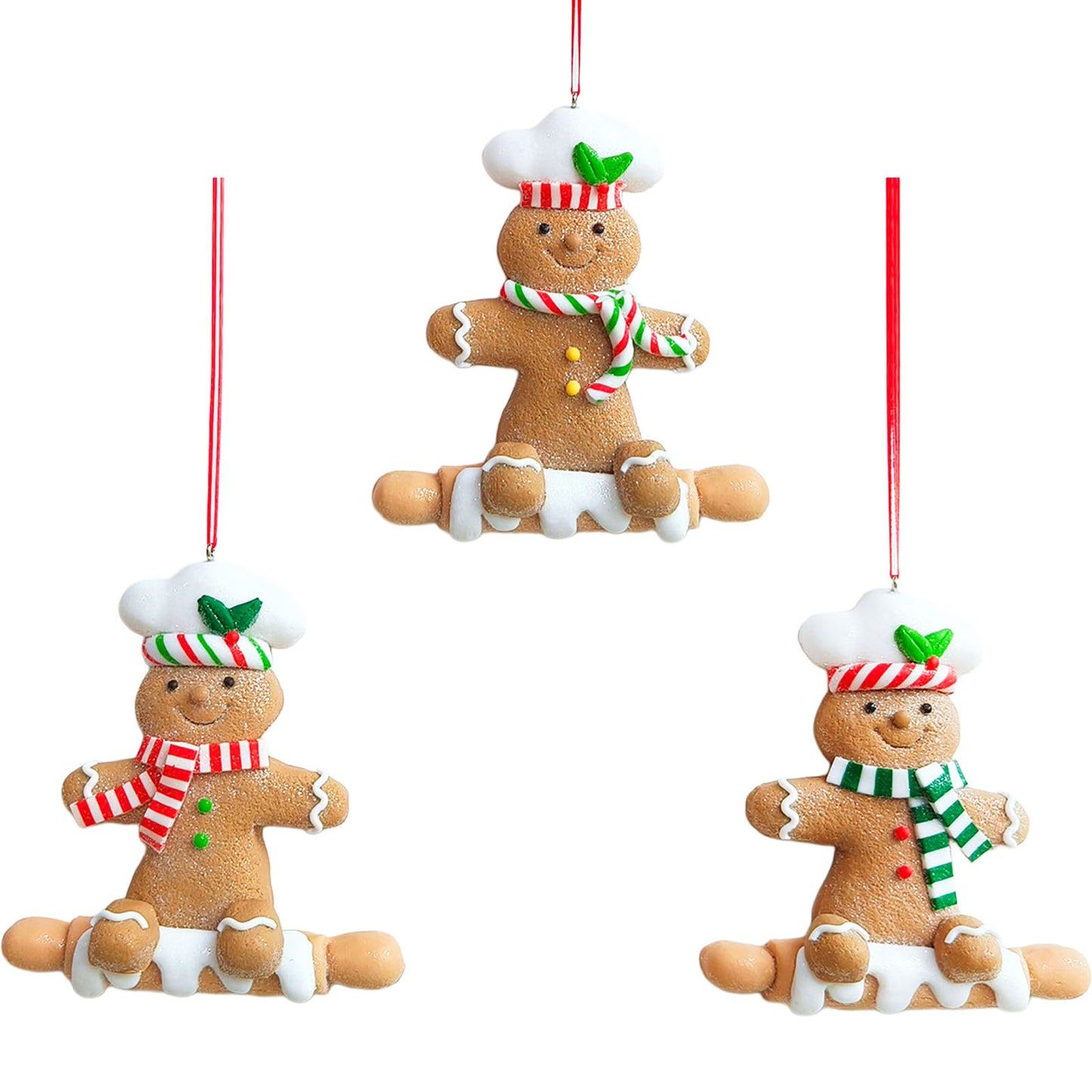 Decorazioni per albero 11cm, 3 modelli, VE-144(24)
