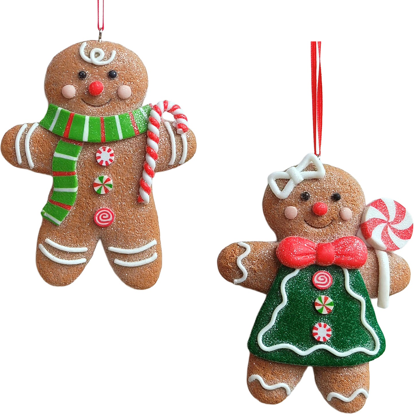 Décorations de sapin 11cm, 2 modèles, VE-144(24)