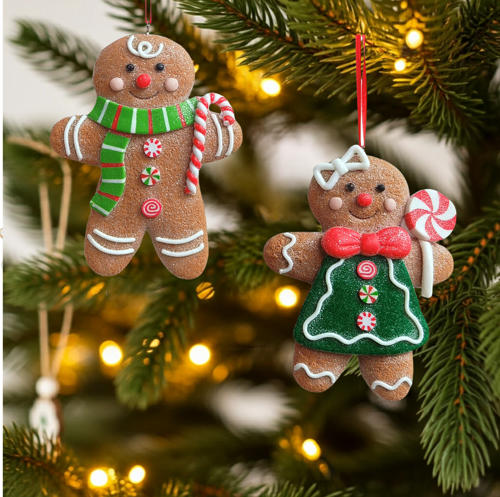 Décorations de sapin 11cm, 2 modèles, VE-144(24)