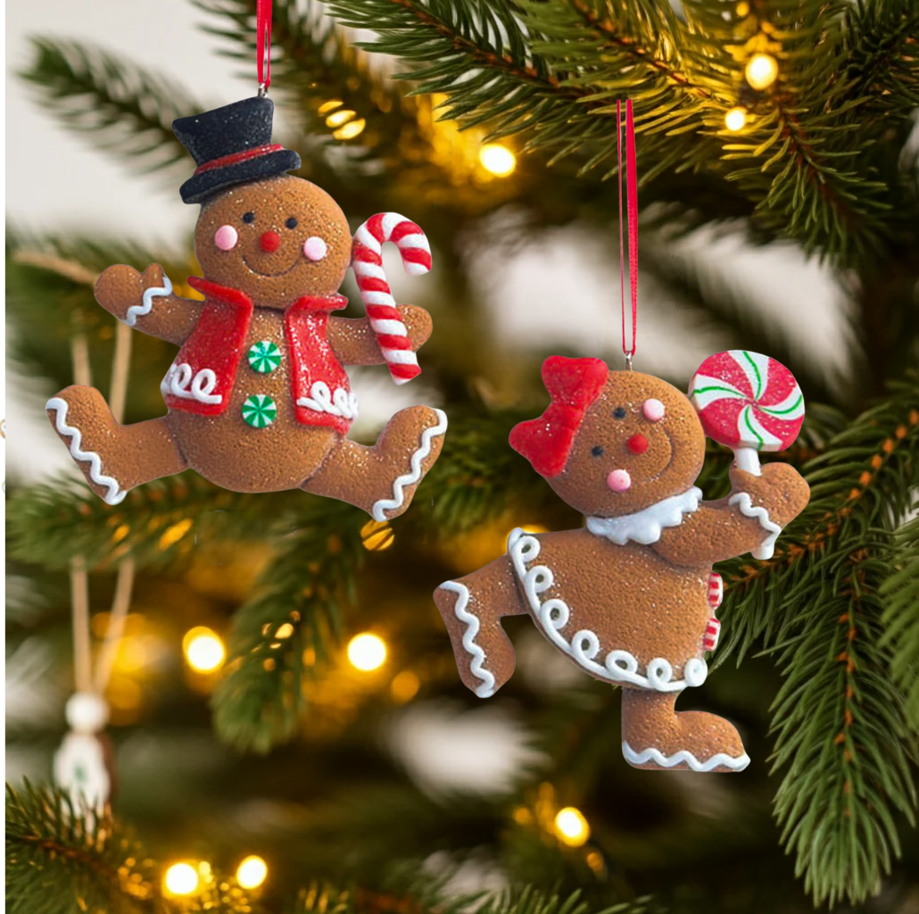 Decorazioni per albero 9cm, 2 modelli, VE-144(24)