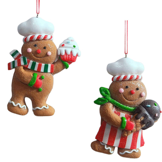 Tree Ornament 10cm, 2 Designs, VE-144(24)