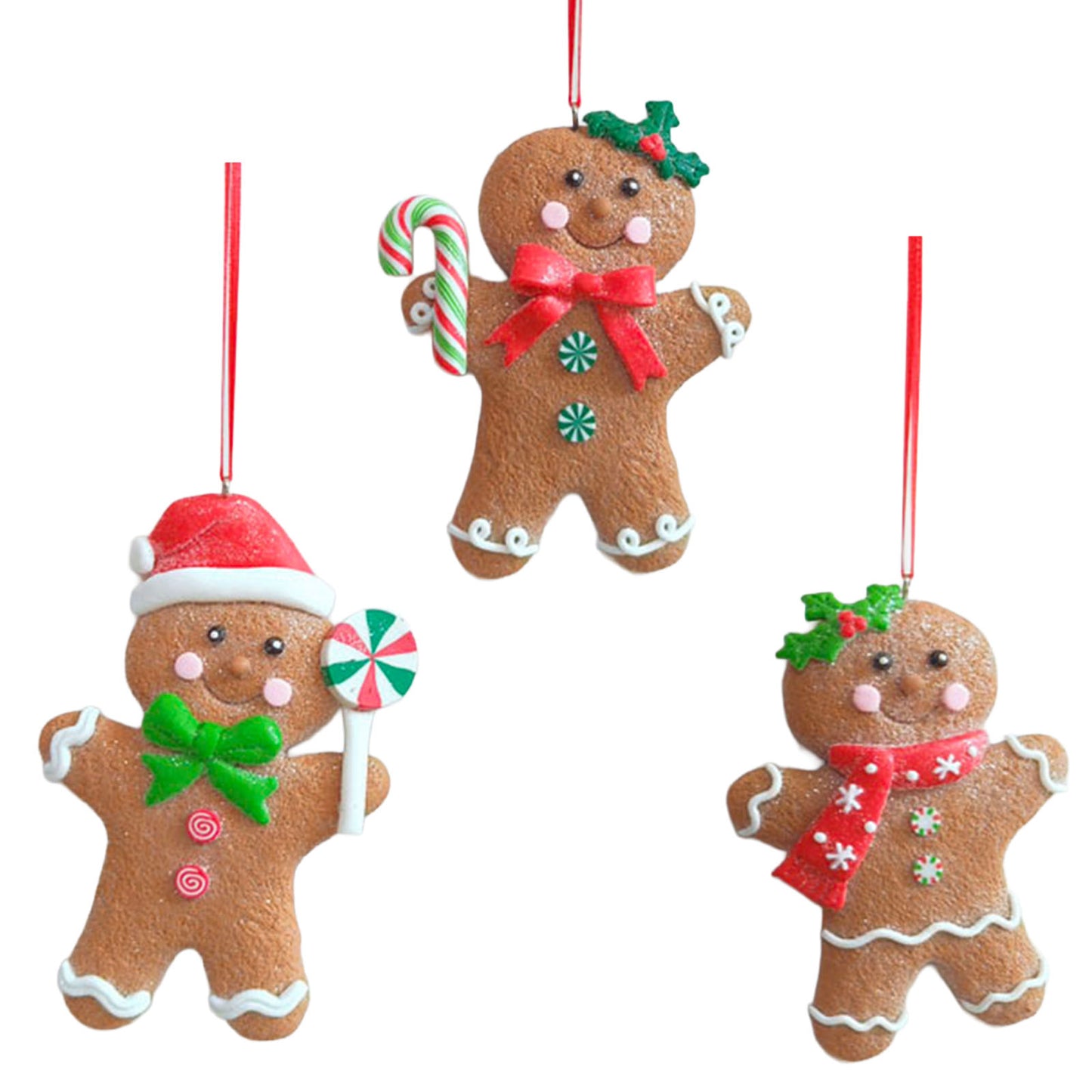 Decorazioni per albero 12cm, 3 modelli, VE-144(24)