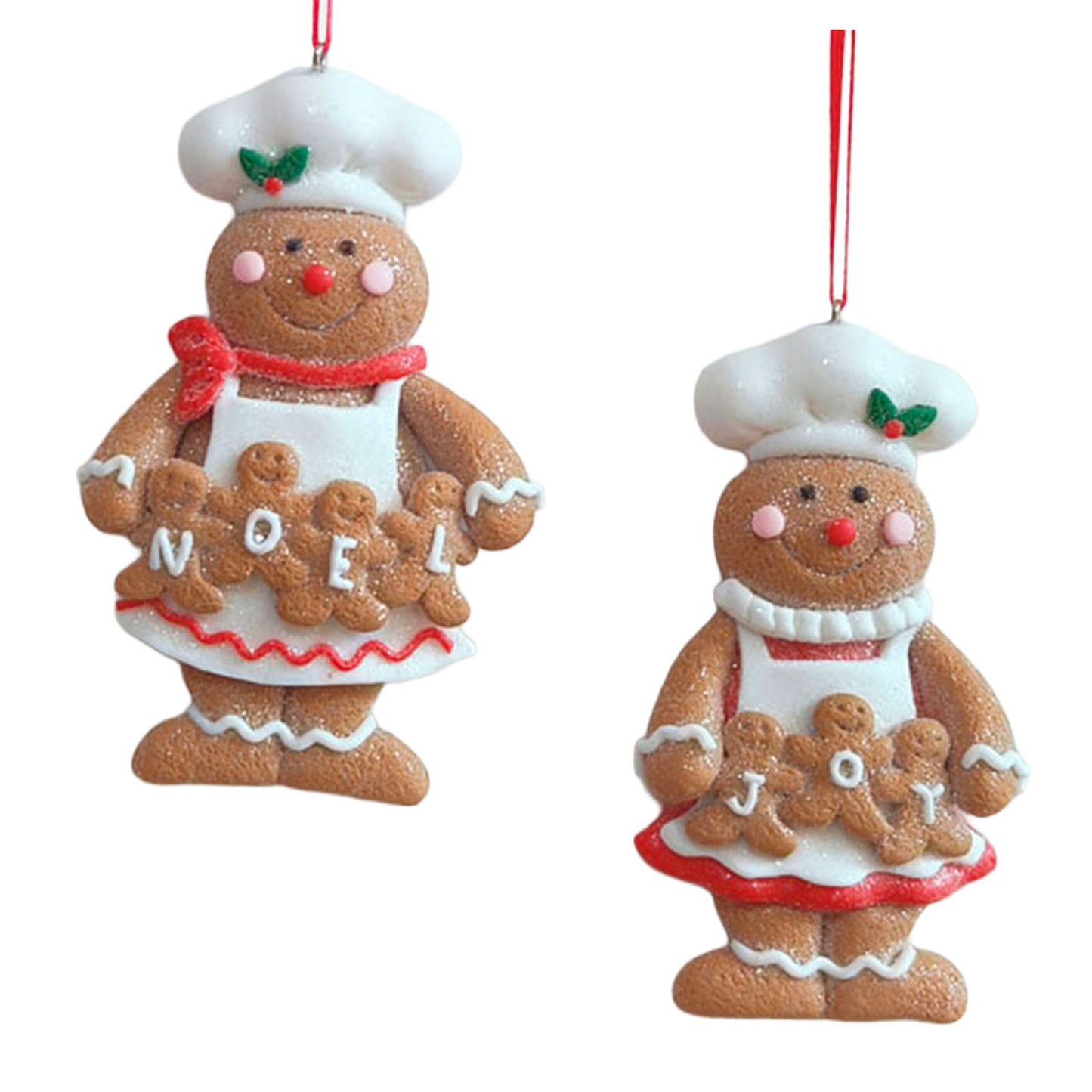 Décorations de sapin 11cm, 2 modèles, VE-144(24)