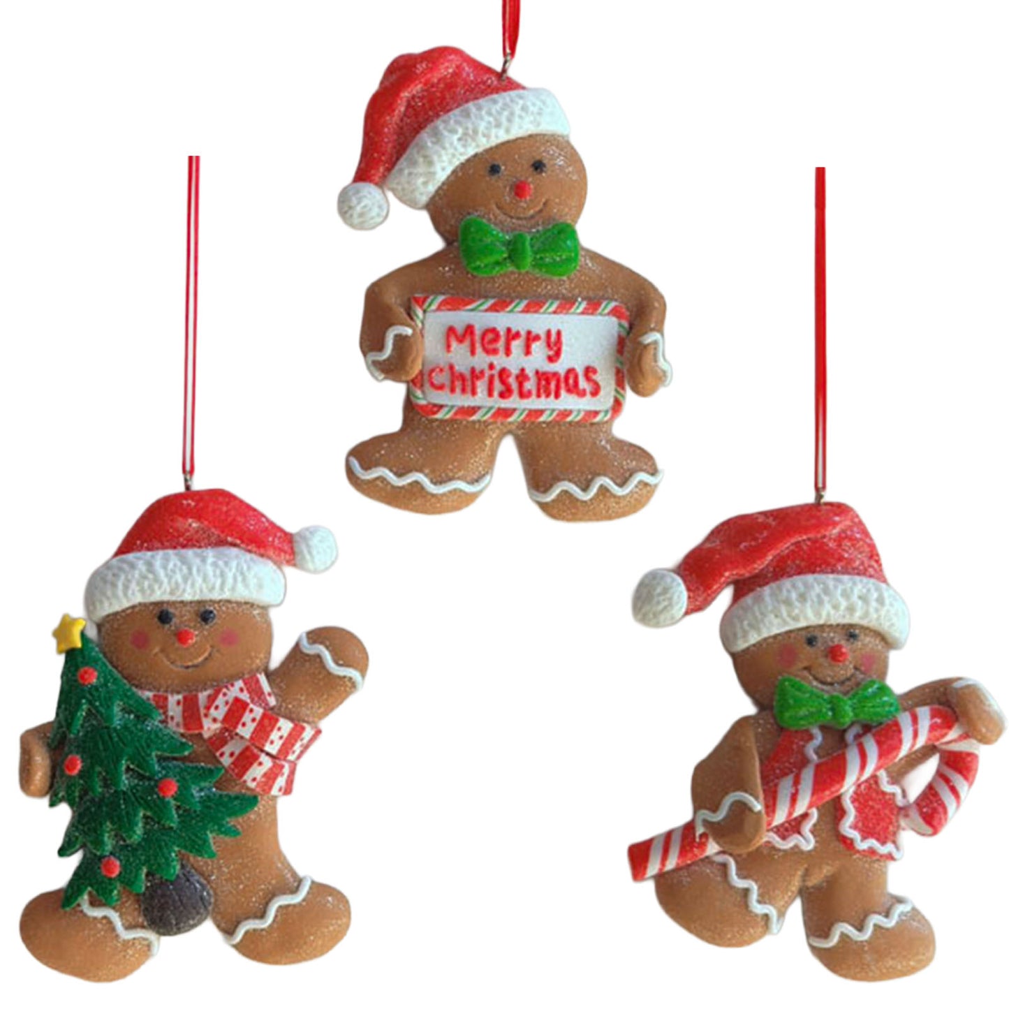 Decorazioni per albero 11cm, 3 modelli, VE-144(24)