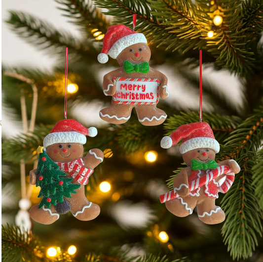 Decorazioni per albero 11cm, 3 modelli, VE-144(24)
