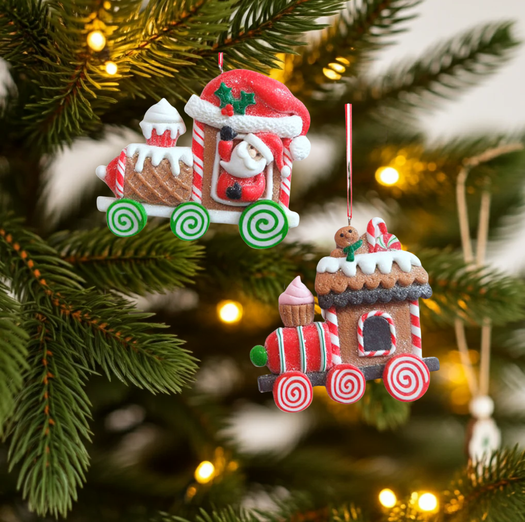 Decorazioni per albero 10cm, 2 modelli, VE-144(24)