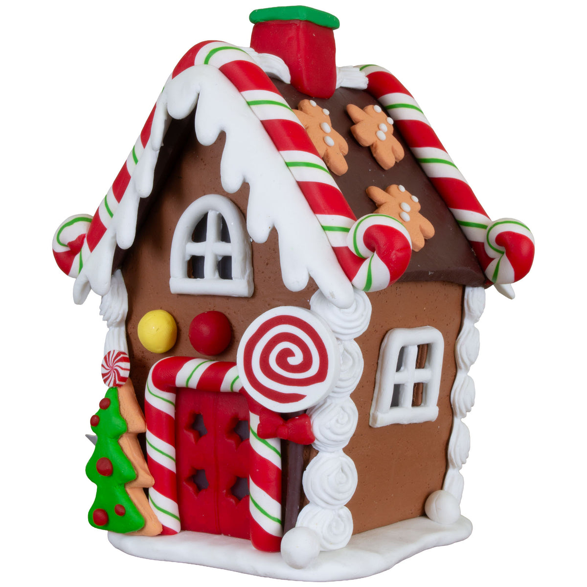 LED gingerbread house 14cm, VE-24(6)