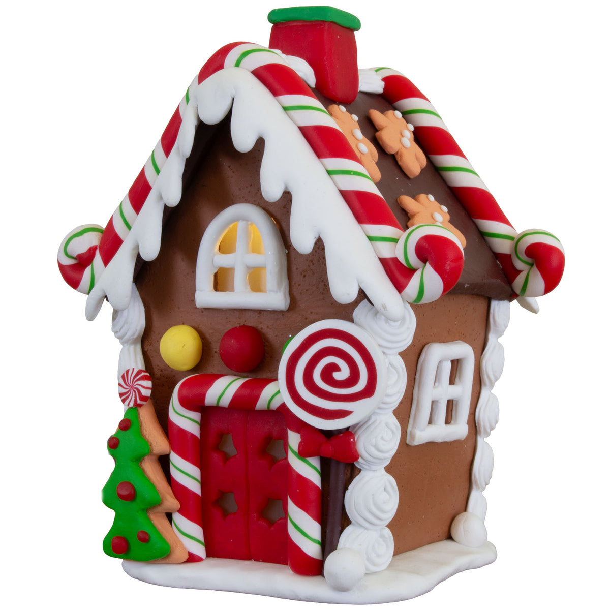 LED gingerbread house 14cm, VE-24(6)