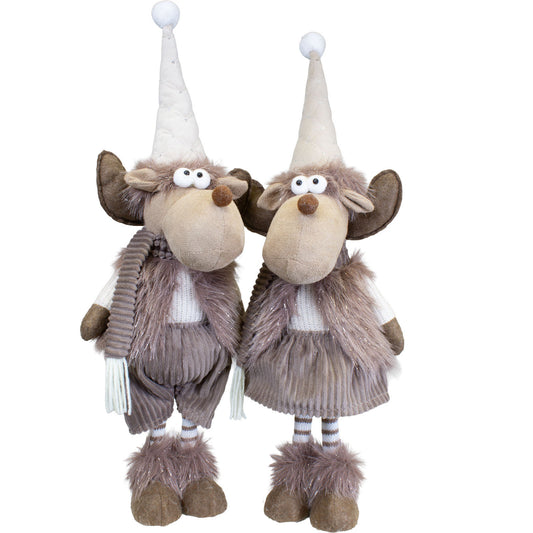 Elch stehend 53cm, 2 Designs, VE-12(6)