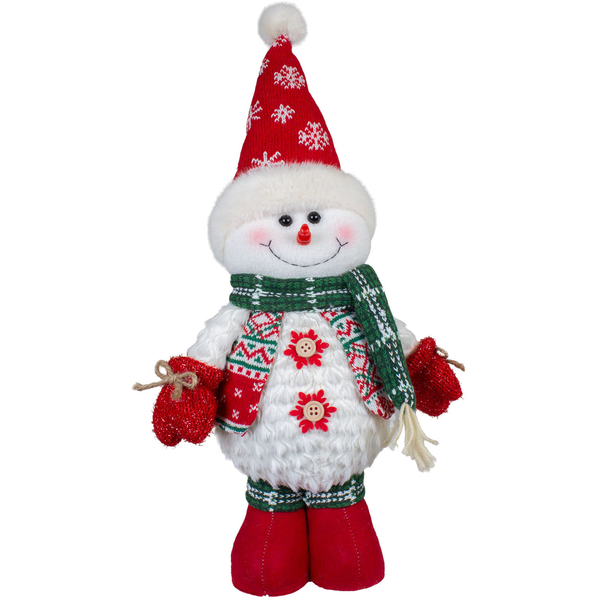 Pupazzo di neve in piedi 38cm, 2 modelli, VE-12