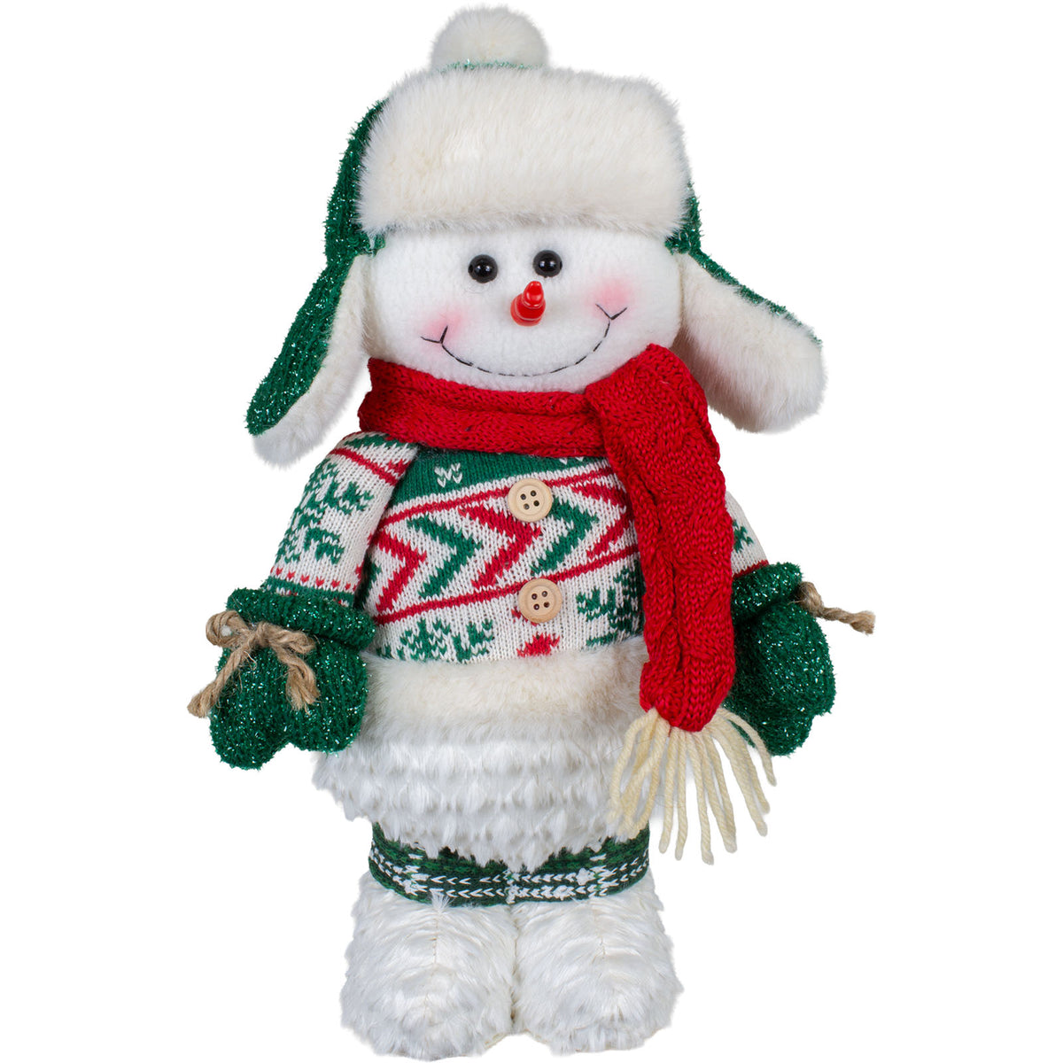 Pupazzo di neve in piedi 38cm, 2 modelli, VE-12