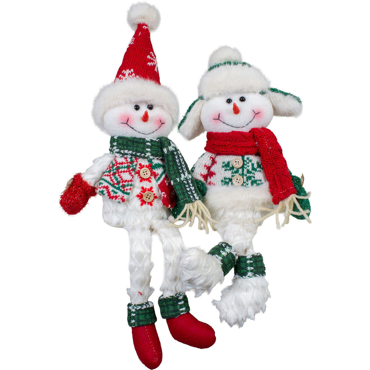 Pupazzo di neve da appoggio 36cm, 2 modelli, conf. 36(6)