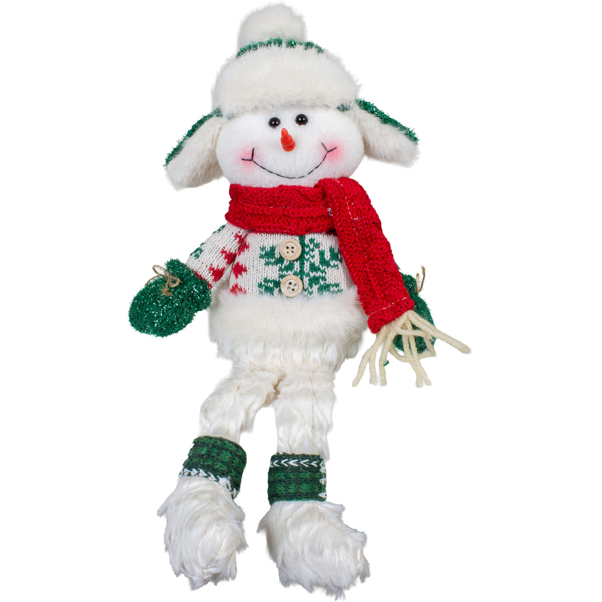 Pupazzo di neve da appoggio 36cm, 2 modelli, conf. 36(6)