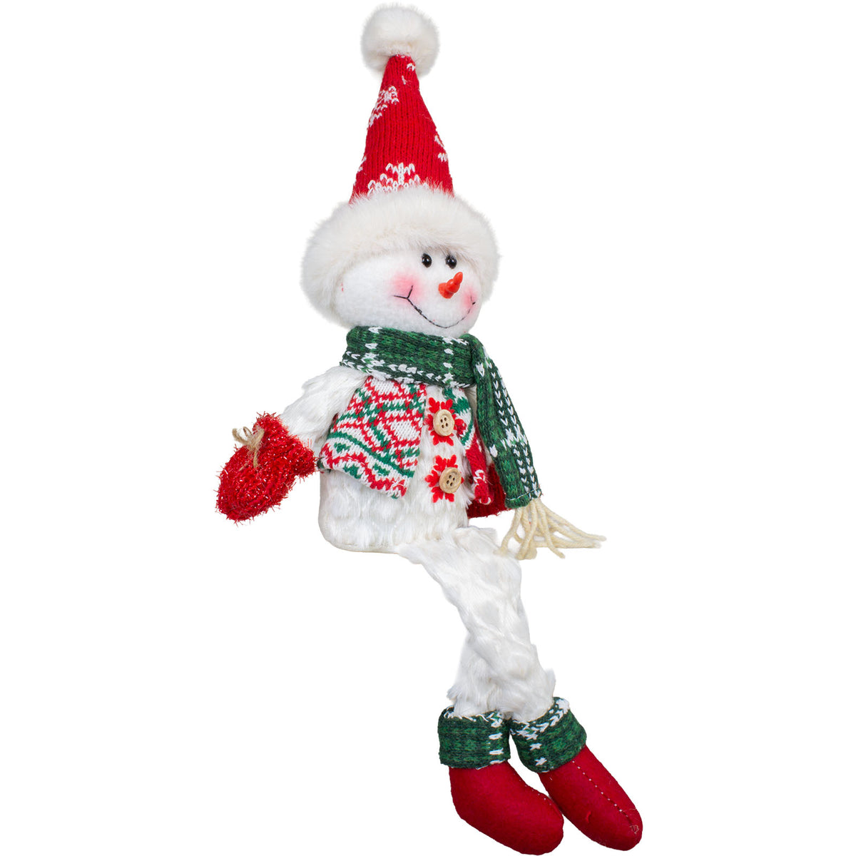 Pupazzo di neve da appoggio 36cm, 2 modelli, conf. 36(6)
