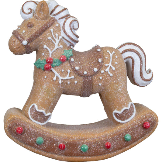 Keinuhevonen 22x9x23cm, polyresiinia, VE-6(1)