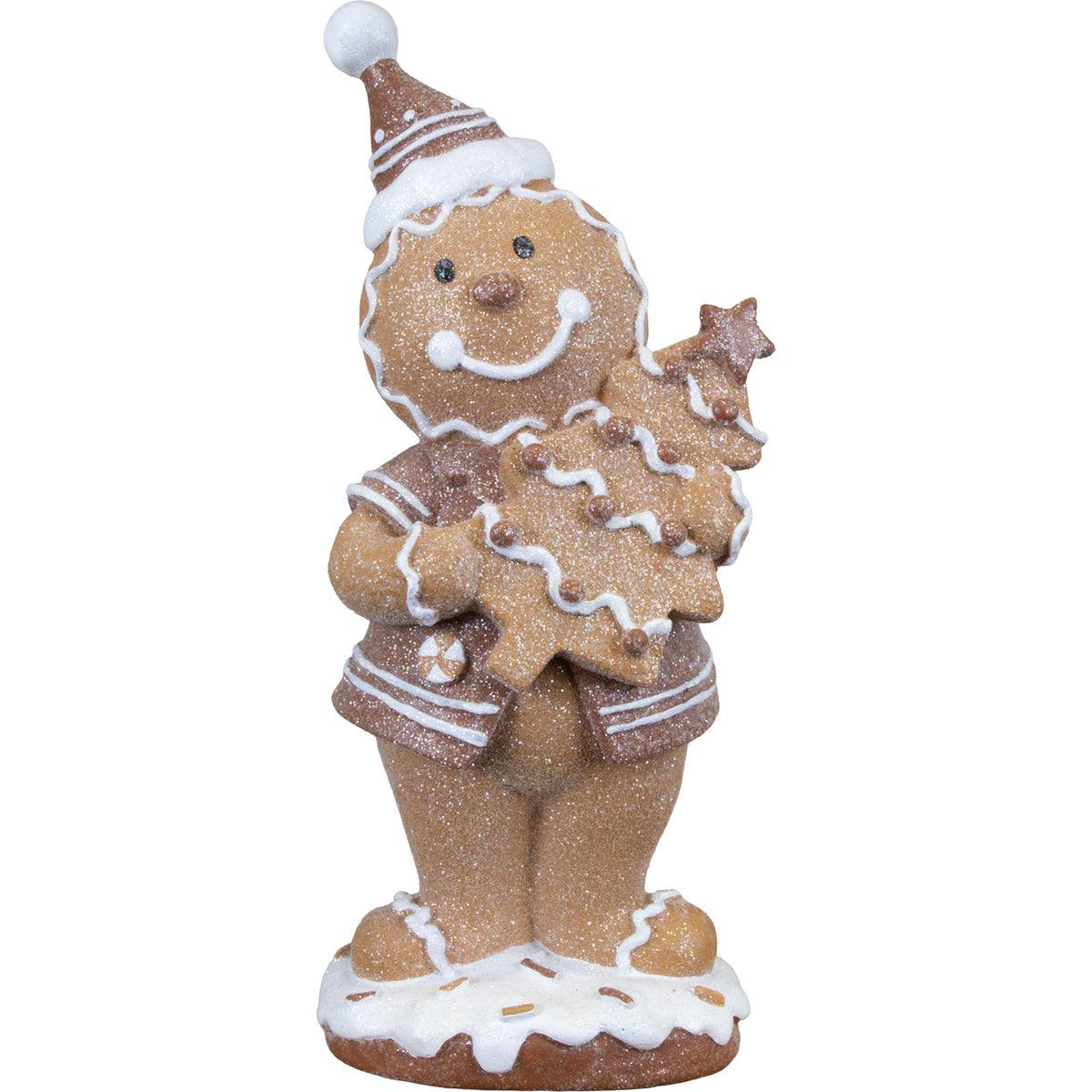 Figura di pan di zenzero 25cm, Poliresina, VE-12(1)