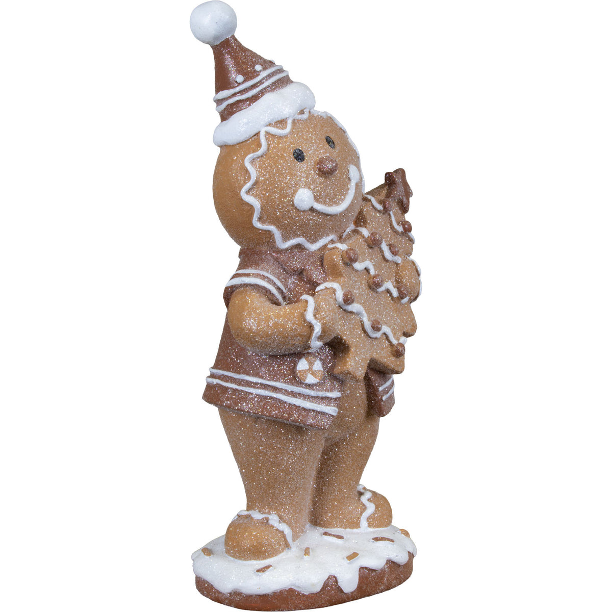 Figura di pan di zenzero 25cm, Poliresina, VE-12(1)