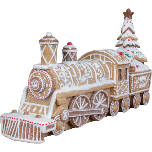 Piparkakkujuna 36cm, polyresiinia, VE-6(1)