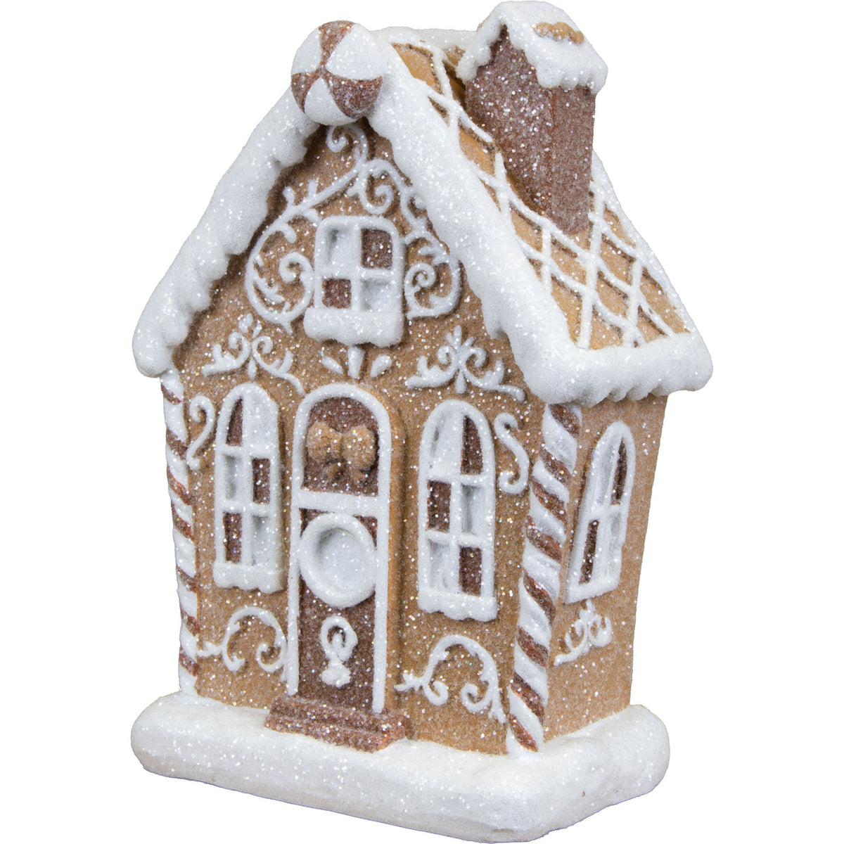 Lebkuchenhaus 12cm, Polyresin, VE-16(1)