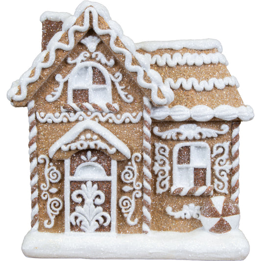 Lebkuchenhaus 13cm, Polyresin, VE-16(1)