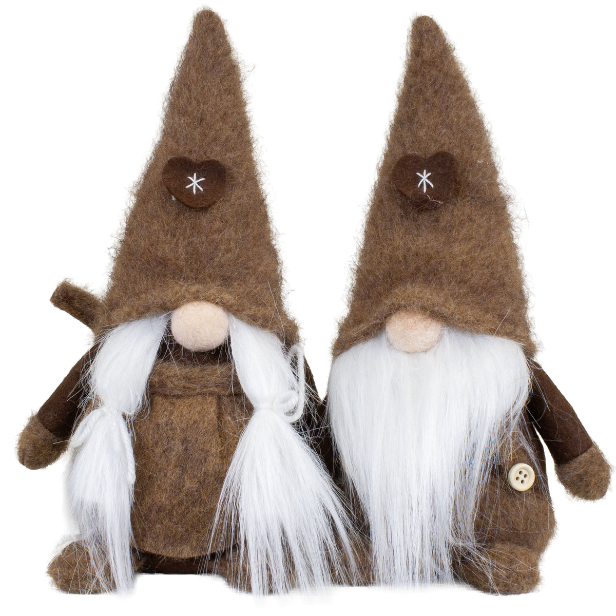 Gnom sitzend 25cm, 2 Designs, VE-48(12)