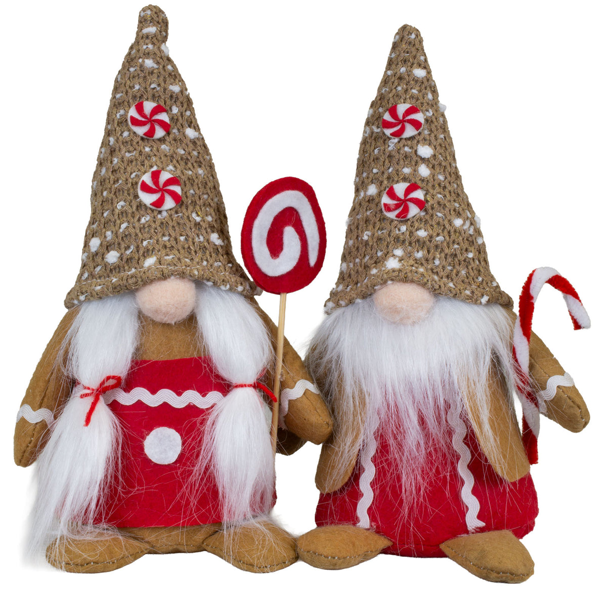 Gnom sitzend 25cm, 2 Designs, VE-48(12)