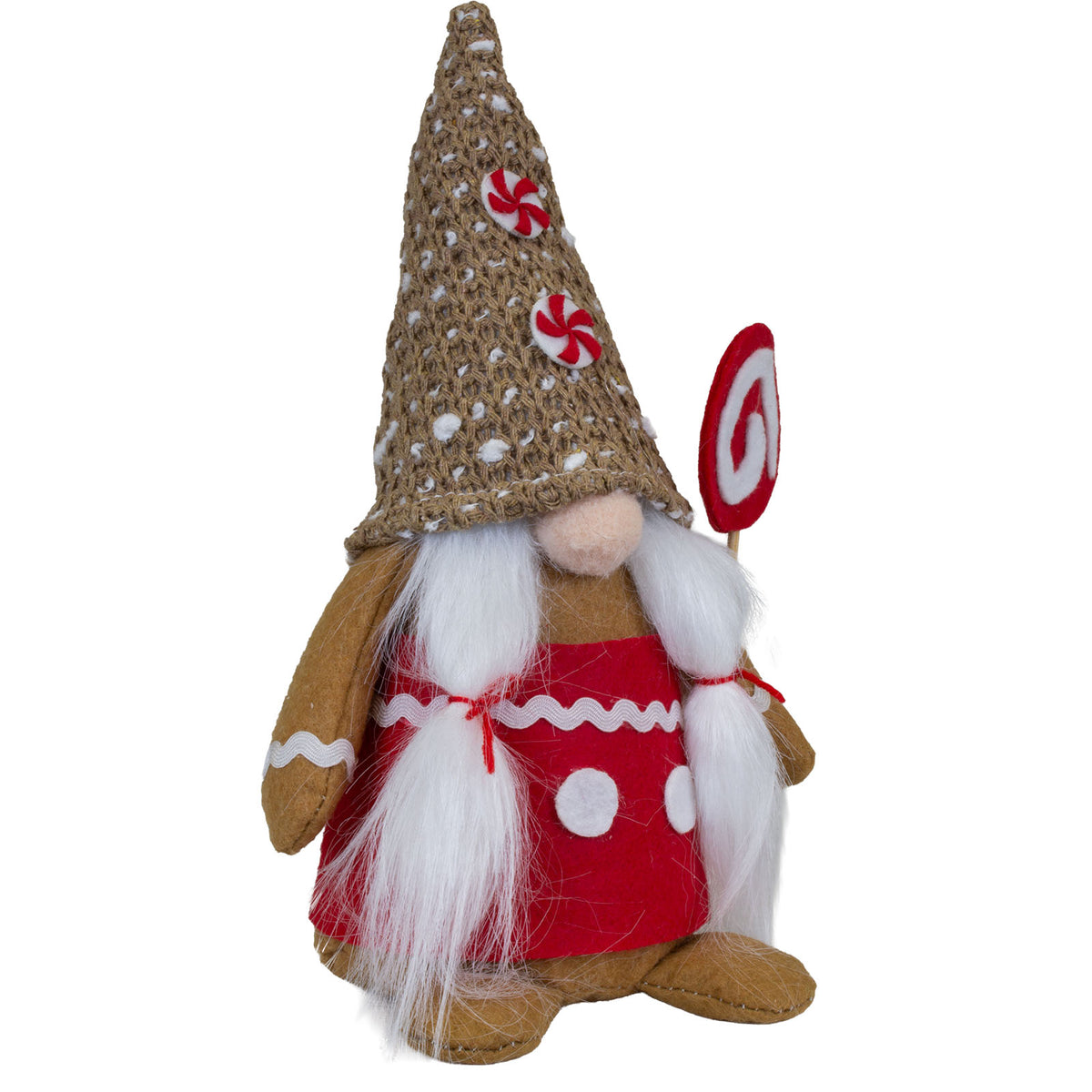 Gnom sitzend 25cm, 2 Designs, VE-48(12)