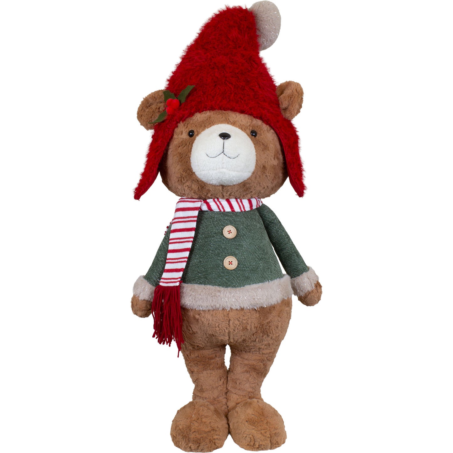 Orso di Natale in piedi 96cm, 2 modelli, VE-2