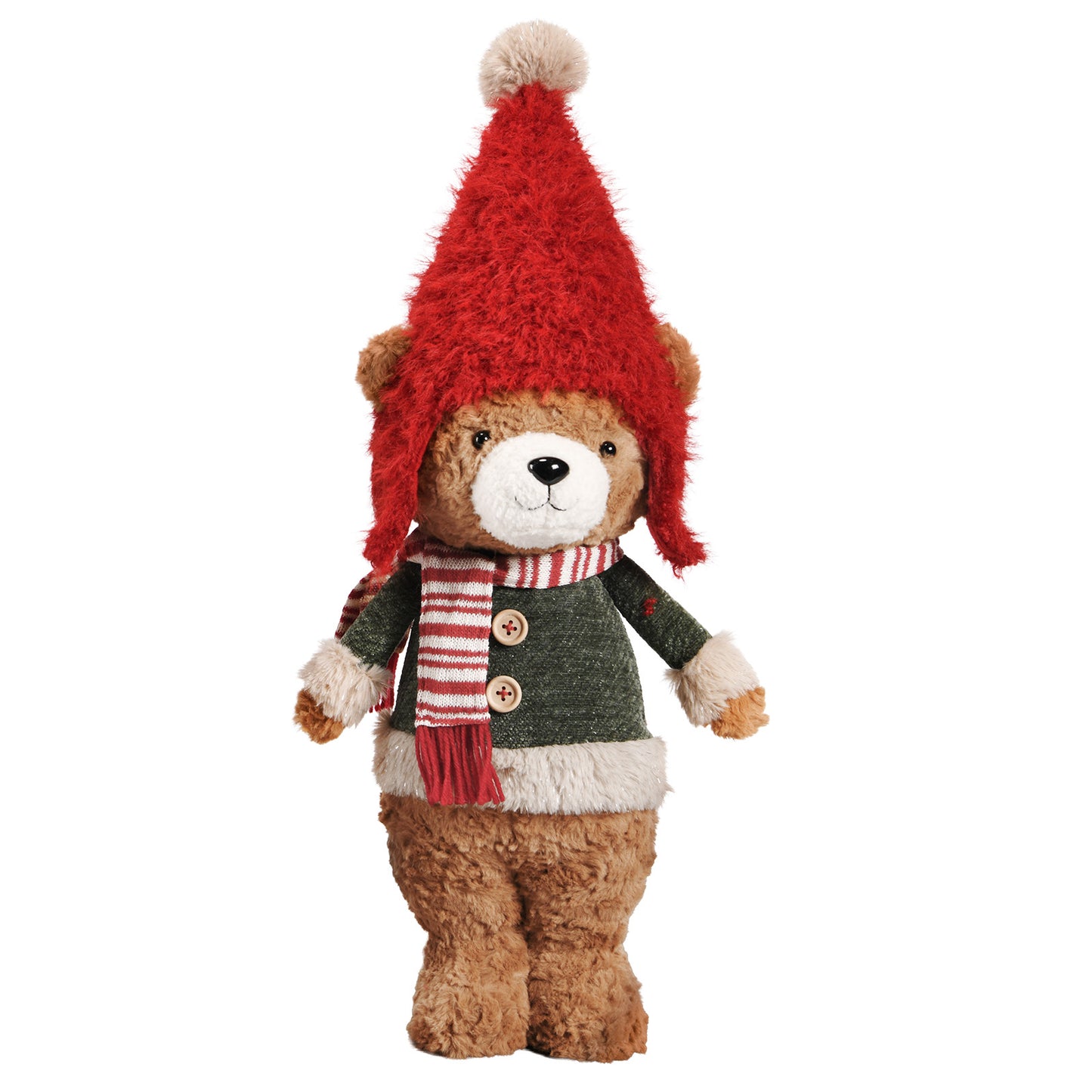 Orso di Natale in piedi 42cm, 2 modelli, VE-12