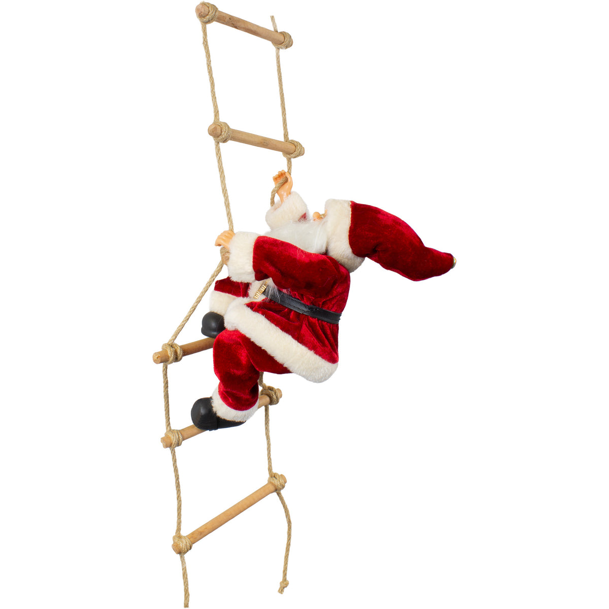 Santa 30cm on Ladder, Pack of 8