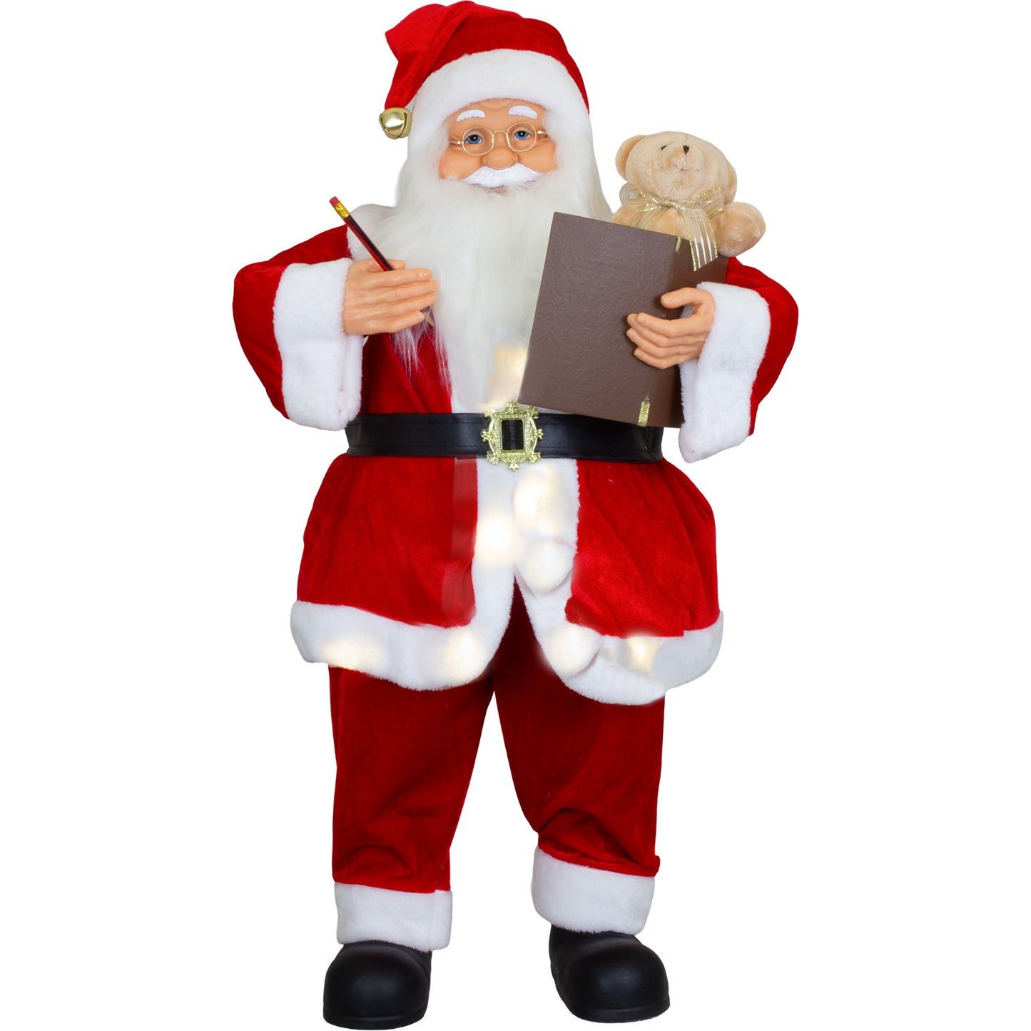 Père Noël 80cm avec animation, VE-1