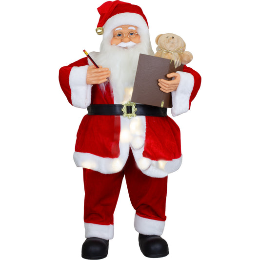 Babbo Natale 80cm con animazione, VE-1