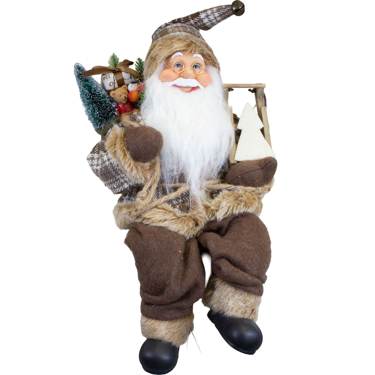 Santa edge sitter 45cm, pack of 6