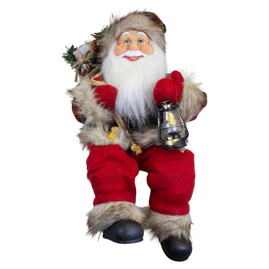 Santa edge sitter 45cm, pack of 6